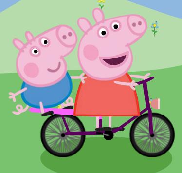 Peppa Pig Bike Racing
